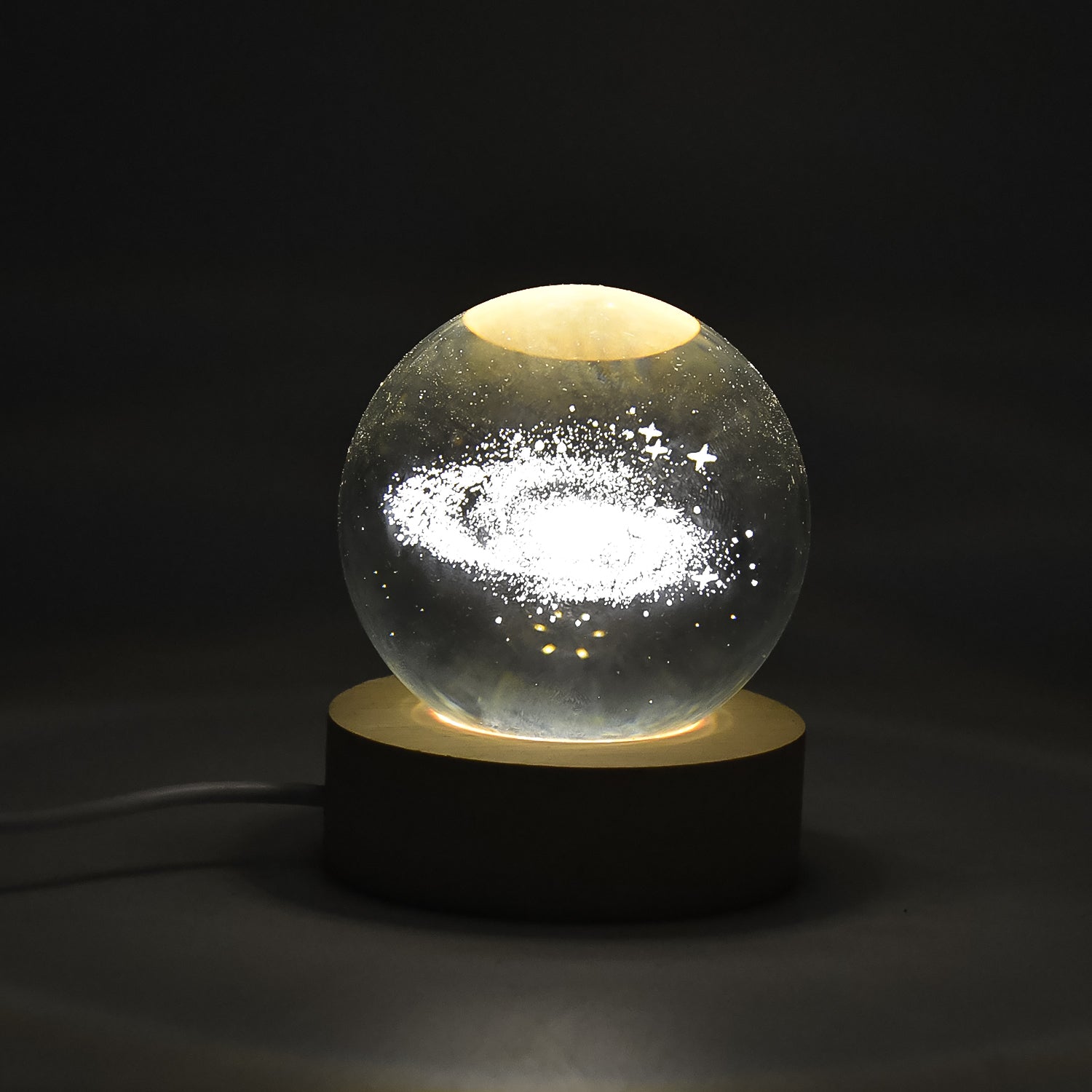 3D Crystal Ball lamps With Base (1 Pc) 3D Crystal Ball lamps With Base (1 Pc)